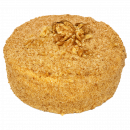 Torte Biskuit mit Erdnüssen "Orehowij"